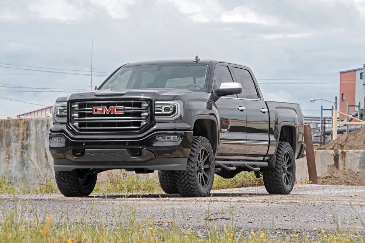 GMC Sierra 1500 Suspension Lift Kit - Rough Country - 3.5 Inch Lift Kit | UCA | N3 Struts - '07-'13